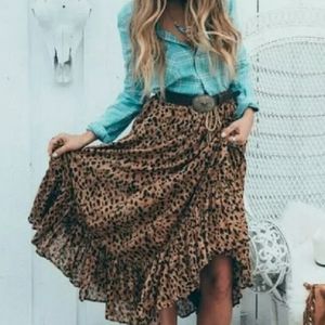 SPELL & THE GYPSY COLLECTIVE SAPHARI safari skirt